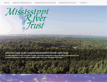 Tablet Screenshot of mississippirivertrust.org